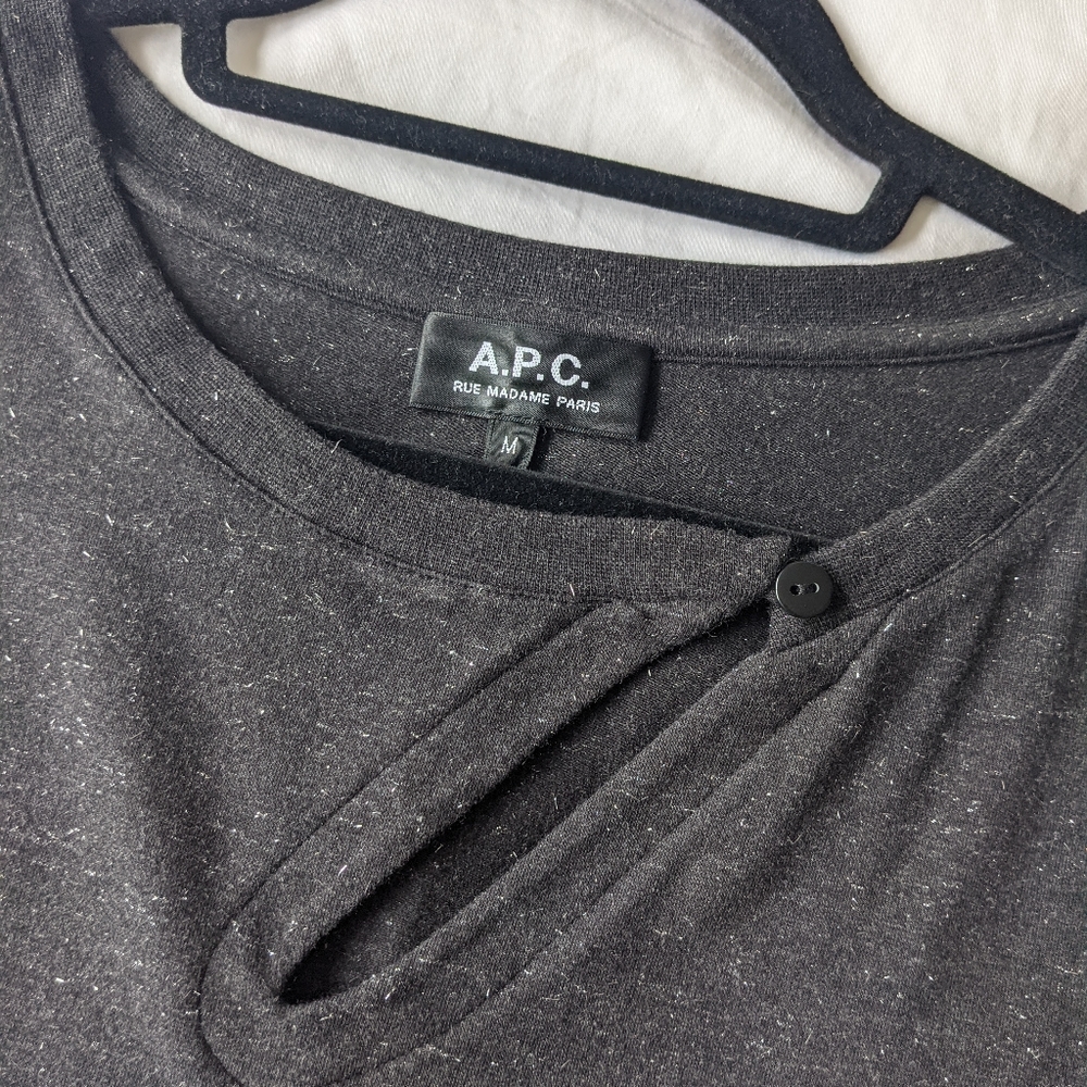 A.P.C blouse with keyhole cut - Picture 4 of 4